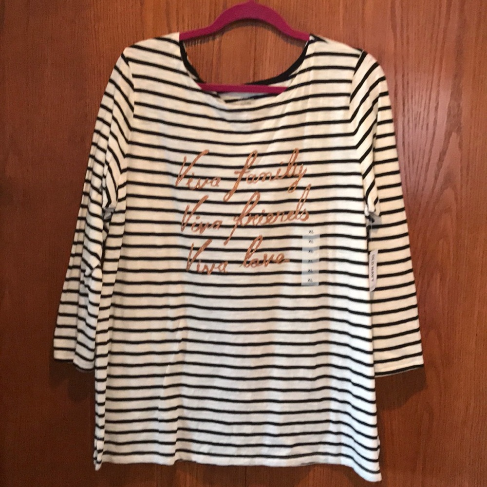 NEW Old Navy Familia Tee Sz XL